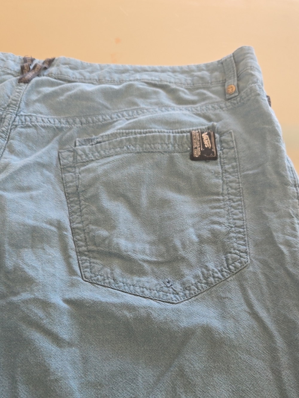 Vans Men’s Pale Blue Relaxed Jeans
